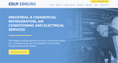 Desktop Screenshot of culmcooling.com